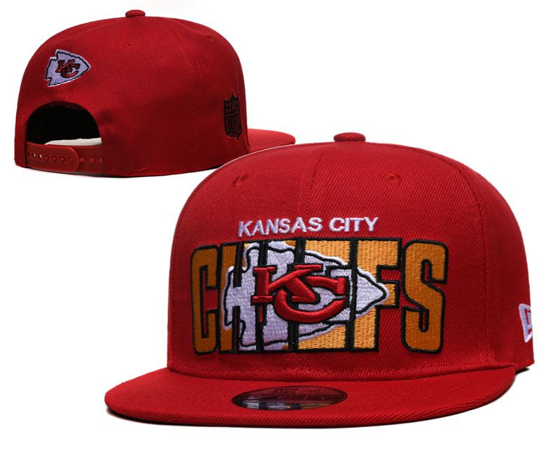 2023 NFL Kansas City Chiefs Hat YS202310093->->Sports Caps